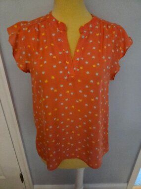 Lipslide Cat Pattern Blouse